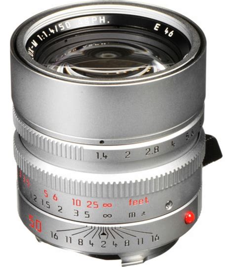 Leica Summilux M Mm F Asph Plata Anodizado N Art Culo