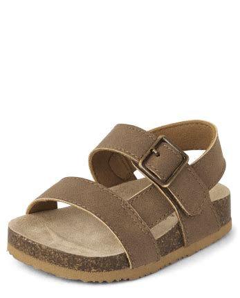 Baby Boys Buckle Sandals - TAN | The Children's Place