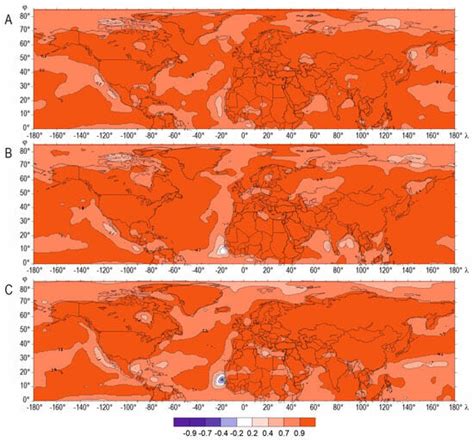 Atmosphere Free Full Text Relationships Between Temperature At