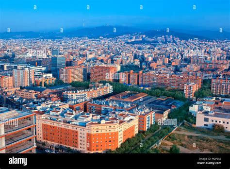 Barcelona skyline hi-res stock photography and images - Alamy