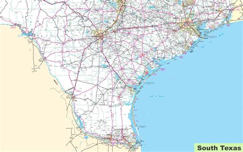 Map Of South Texas - Printable Maps