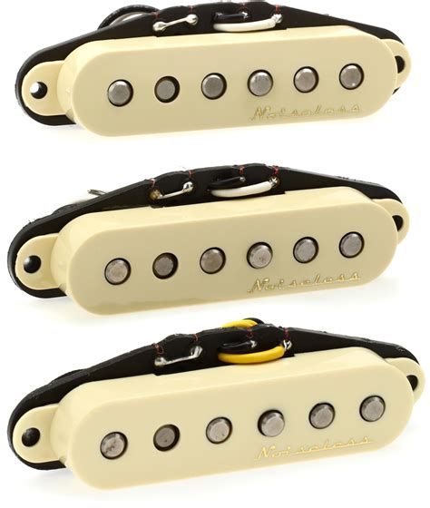 Fender Vintage Noiseless Stratocaster Pickups 3-piece Set | Sweetwater