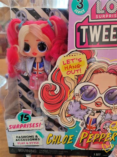 Walmarts Lol Surprise Tween Series 3 Fashion Doll Chloe Pepper Hair