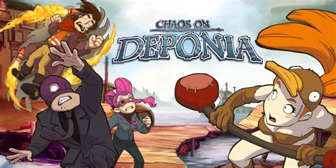 Chaos On Deponia Giochi Scaricabili Per Nintendo Switch Giochi