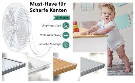 Kantenschutz Baby Kantenschutz Transparent Verwendet Ein Fadendesign