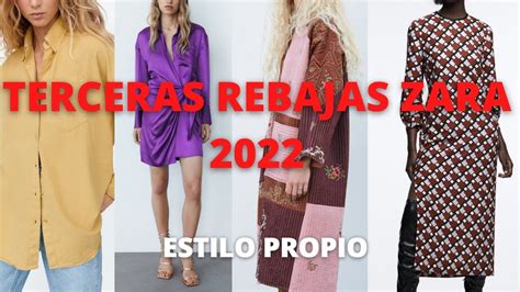 TERCERAS REBAJAS ZARA 2022 ESTILOPROPIO YouTube