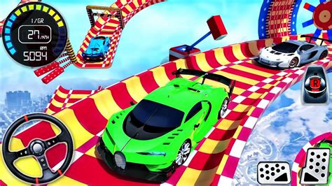 Impossible Car Stunts Driving Simulator Gt Mega Ramp Car Racing 3d Android Gameplay 2 Youtube