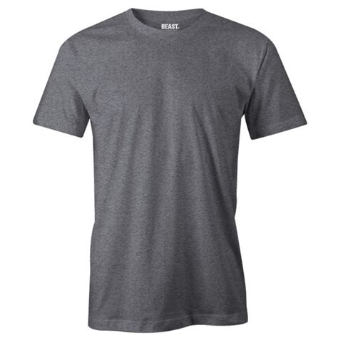 Charcoal Grey Mens Crew Neck T Shirt Premium Menswear At Best Value