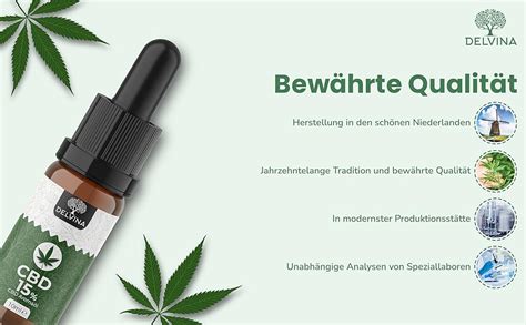 Cbd L Vollspektrum Gold Premium Hanf L Tropfen Mit Prozent