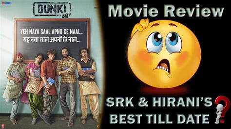 DUNKIREVIEW Animator S Review SRK RAJKUMAR HIRANI TAAPSEE