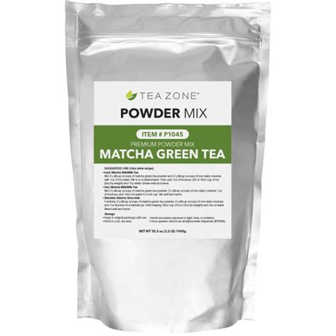 Tea Zone Matcha Green Tea Powder Bubbleteaology