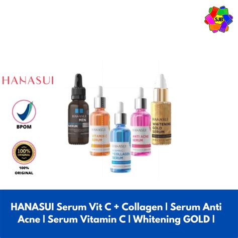 Jual Hanasui Serum Vit C Collagen Serum Anti Acne Serum Vitamin C