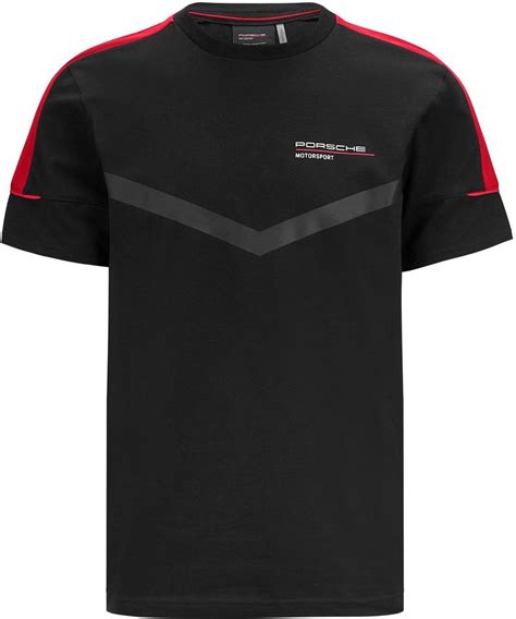 Odzież motocyklowa Porsche Motorsport Koszulka T shirt męska Logo