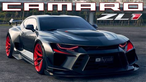 Camaro Zl1 Widebody By Hycade Camaro Zl1 Camaro Chevrolet Camaro