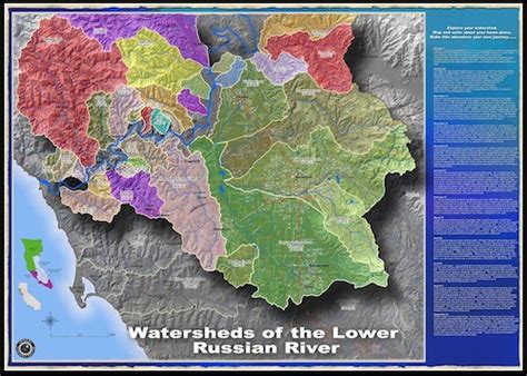 Russian River Watershed Map - Occidental Arts & Ecology Center