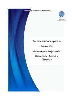 Recomendaciones Para La Evaluaci N De Los Aprendizajes En