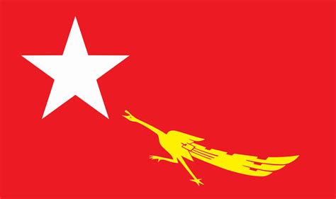 Flag of Myanmar's National League for Democracy : r/vexillology