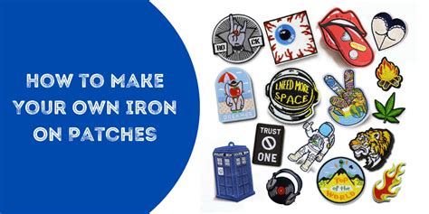 How To Make Your Own Iron On Patches Iron On Patches