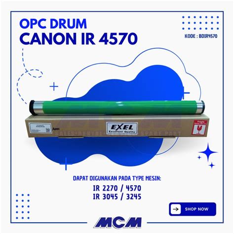 Jual OPC DRUM MESIN FOTOCOPY CANON IR 4570 3045 3245 WITH SILENCER