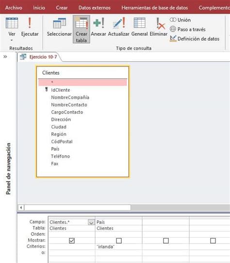 Crear Consultas En Access Con Parmetros Como