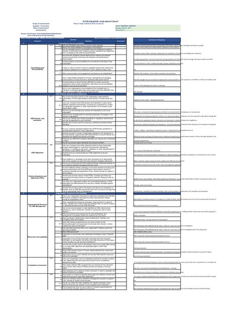 New Iogp Assessment Contractor Questionnaireupdate Mode2 Pdf Risk