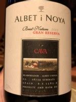 Albet I Noya Cava Brut Nature Gran Reserva Vivino Canada