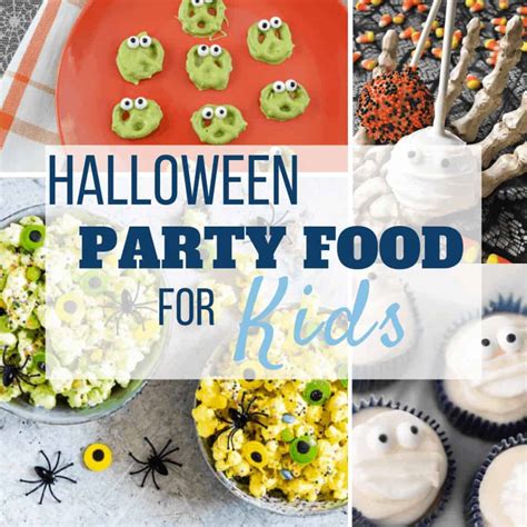 Halloween Party Food for Kids - Sweet Humble Home