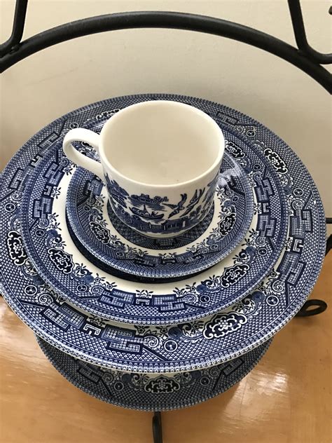 Blue Willow My Everyday China Churchill Blue Willow China Pattern