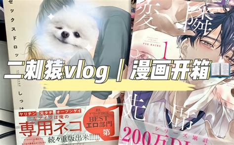 二刺猿开箱vlog｜中国女人买漫画｜差点社死经历｜坐火箭来的漫画 糯糯比狗困 糯糯比狗困 哔哩哔哩视频