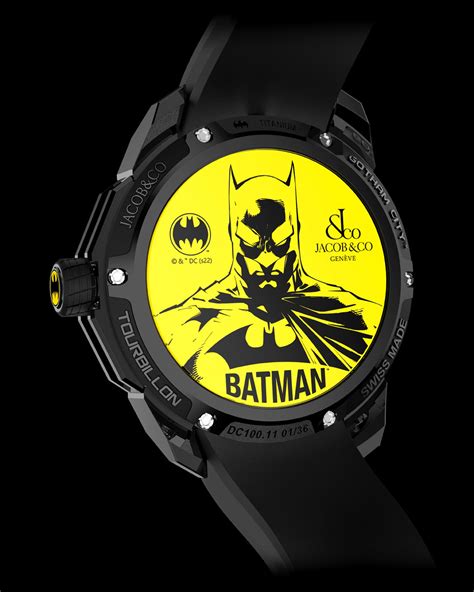 Jacob And Co Gotham City Watch Fit For Batman Or Bruce Wayne