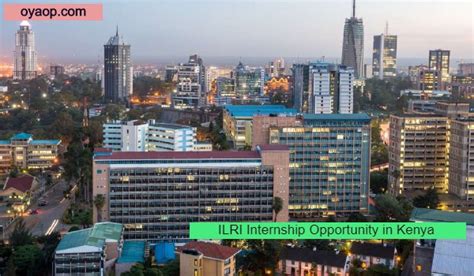 ILRI Internship Opportunity in Kenya - OYA Opportunities | OYA Opportunities