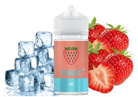 L Quido Basic Strawberry Ice Naked Best Vape Brasil