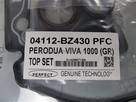 Engine Top Overhaul Gasket Set Perodua Viva 1 0 Myvi 1 0 Carbon