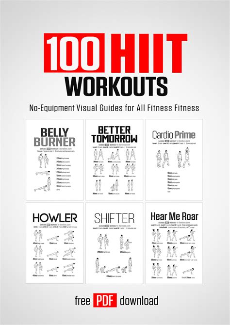 Hiit Workout Plan - Hiit Exercises