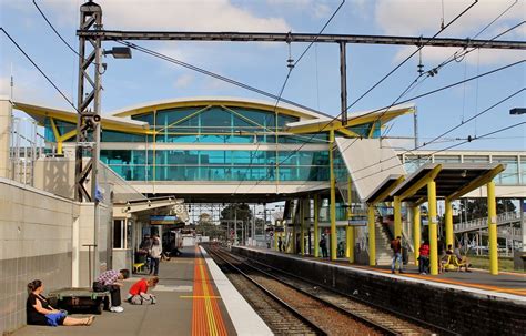 Dandenong Railway Station Dandenong Is Located 31194km On Flickr