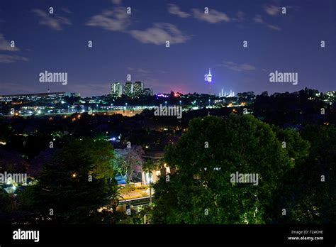 Johannesburg skyline night hi-res stock photography and images - Alamy