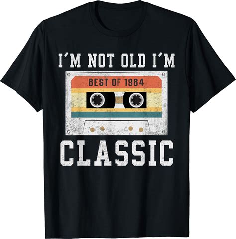 Best Of 1984 40 Year Old Ts Men Bday 40th Birthday 1984 T Shirt