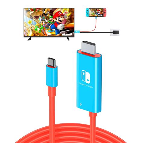 Portable HDMI-compatible Cable Compatible with Nintendo Switch NS/OLED ...