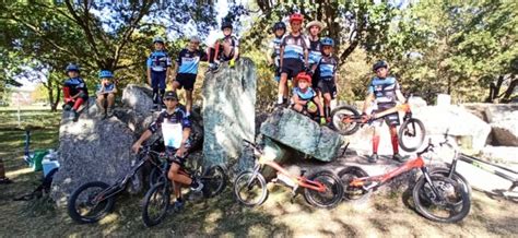 Cahors Cyclisme Section Trial Dernière manche de la Coupe Grand Sud