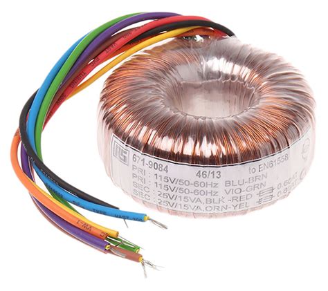 Transformador Toroidal Rs Pro Tensi N X V Ac Potencia Va