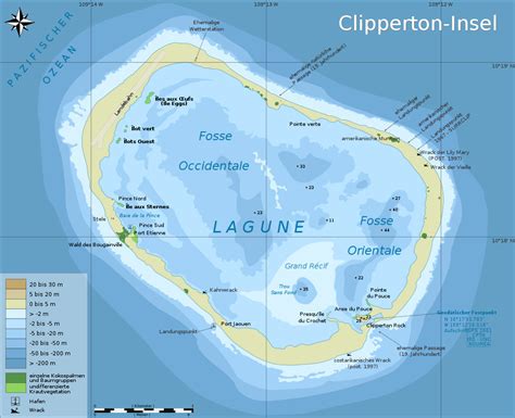 Maps of Clipperton Island | Map Library | Maps of the World