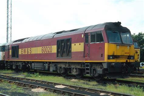 British Rail Class 60 Diesel Locomotive 60020 Knottingley Flickr