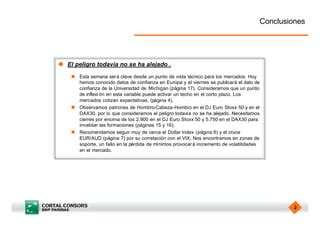 Informe Semanal De Cortal Consors Ppt