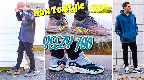 How To Style Adidas Yeezy 700 Mauve And Wave Runner Sneaker Youtube