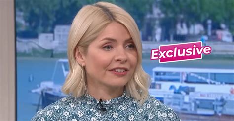 Holly Willoughby Pictured Kissing Phillip Schofields Former Lover On