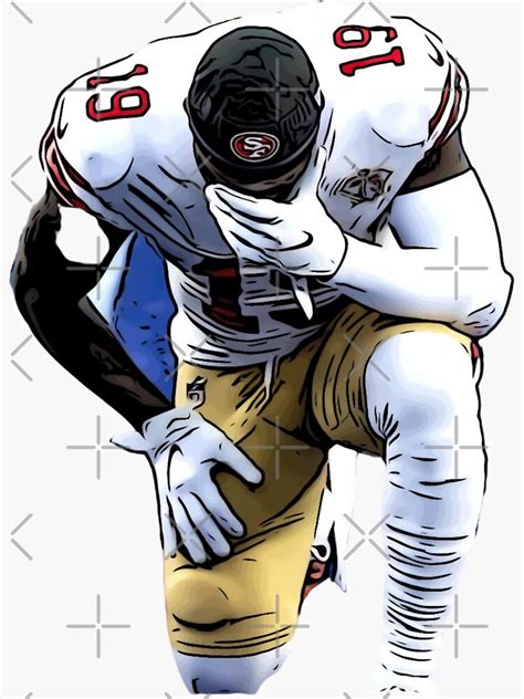 Deebo Samuel 19 Sticker For Sale By Dontlaughswim Redbubble