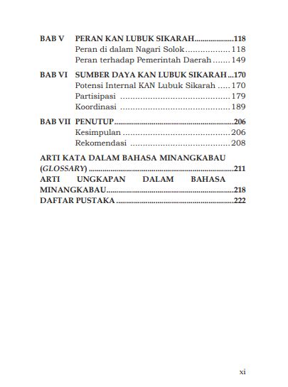 Buku Eksistensi Kerapatan Adat Nagari KAN Sebagai Identitas