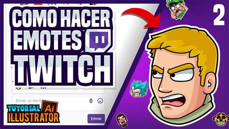 Tutorial Illustrator en Español Como hacer un emoji para Twitch Emote