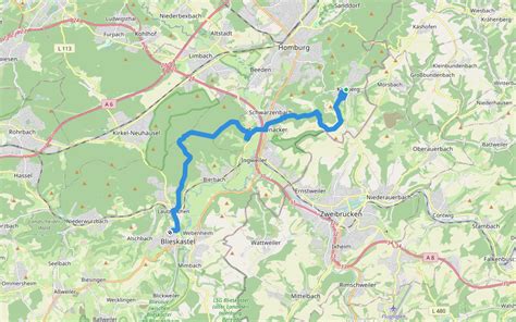 Jakobsweg Kirrberg Blieskastel Hiking Trail Homburg Saarland Pacer