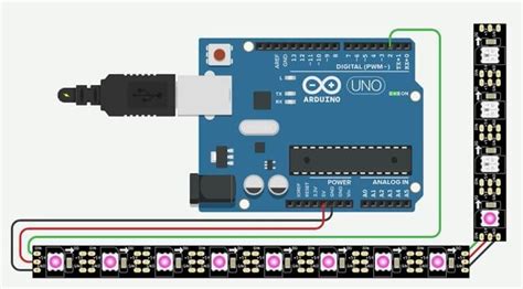 Pixel Led Ws2811 Arduino Tutorial Arduino Pixel Led